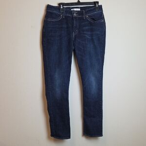 Levi's 529 Curvy Skinny Jeans in Dark Blue Denim Size 14M 32/32